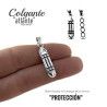 Colgante Amuleto Atlante en Plata de Ley 925mls