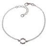 Pulsera Asa Ondulada Calada en Plata de Ley 925mls