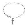 Pulsera Rosario en Plata de Ley 925mls