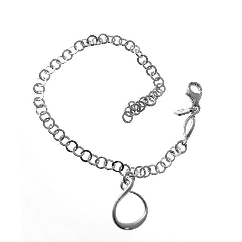 Pulsera Nudo en Plata de Ley 925mls