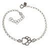 Pulsera de Huella Calada en Plata de Ley 925mls