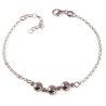 Pulsera de Bolas Combinadas en Plata de Ley 925mls