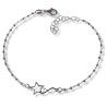 Pulsera de Estrella con Infinito en Plata de Ley 925mls