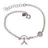Pulsera de Indalo Recto en Plata de Ley 925mls