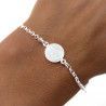 Pulsera de la Virgen del Rocío en Plata de Ley 925mls