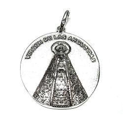 Colgante de la Virgen de las Angustias en Plata de Ley 925mls