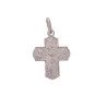 Colgante Cruz de Las Cuatro Vías en Plata de Ley 925mls