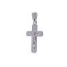 Colgante de Cruz con Cristo en Plata de Ley 925mls