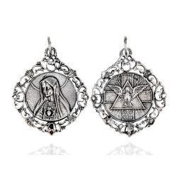 Colgante de la Virgen de la Inmaculada en Plata de Ley 925mls