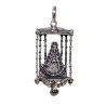 Colgante de la Virgen del Rocío en el Palio en Plata de Ley 925mls