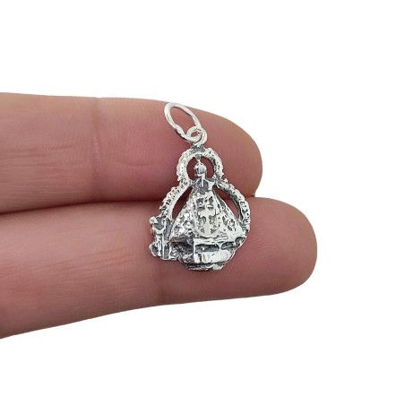 Colgante de la Virgen de la Cabeza en Plata de Ley 925mls