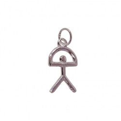 Colgante Indalo Liso en Plata de Ley 925mls
