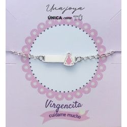 Esclava Infantil de la Virgen del Rocío en Plata de Ley 925mls