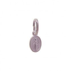 Colgante de la Virgen Milagrosa Mini en Plata de Ley 925mls
