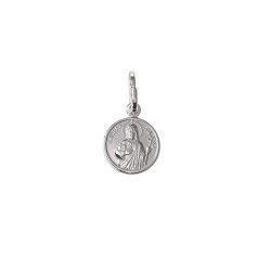 Colgante de San Judas Tadeo Mini en Plata de Ley 925mls