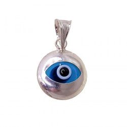 Colgante Ojo Turco en Plata de Ley 925mls