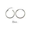 Aros Lisos de 16mm en Plata de Ley 925mls