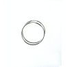 Aros Lisos de 30mm en Plata de Ley 925mls