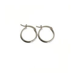 Aros Lisos en Plata de Ley 925mls
