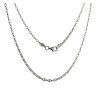 Cadena 50cm Calabrote en Plata de Ley 925mls