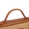 Bolso Bandolera de Rafia y Polipiel – Estilo y Elegancia
