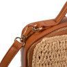 Bolso Bandolera de Rafia y Polipiel – Estilo y Elegancia
