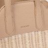 Bolso Bandolera de Rafia y Polipiel | Diseño y Elegancia