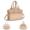 Bolso Bandolera de Rafia y Polipiel | Diseño y Elegancia