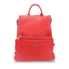 Mochila de Polipiel Rojo y Verde | Estilo y Elegancia
