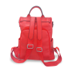 Mochila de Polipiel Rojo y Verde | Estilo y Elegancia