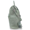 Mochila de Polipiel Rojo y Verde | Estilo y Elegancia