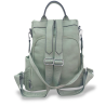 Mochila de Polipiel Rojo y Verde | Estilo y Elegancia