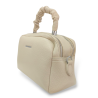 Bolso de Mano Polipiel Rosa y Apricot | Diseño y Elegancia