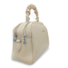 Bolso de Mano Polipiel Rosa y Apricot | Diseño y Elegancia