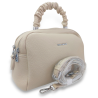 Bolso de Mano Polipiel Rosa y Apricot | Diseño y Elegancia