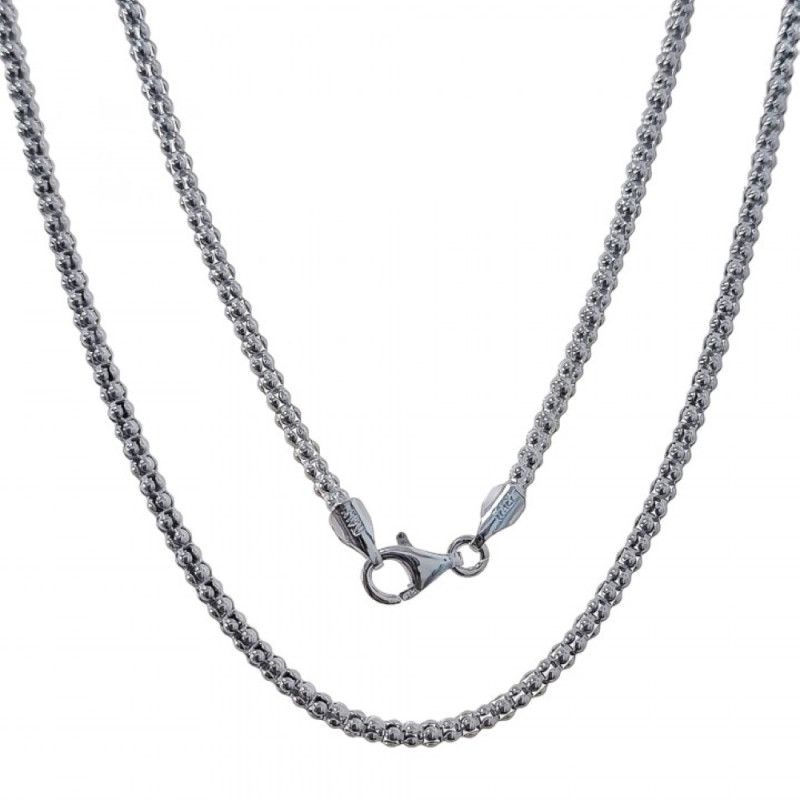 Cadena 45cm Coreana en Plata de Ley 925mls