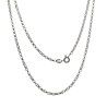 Cadena 50cm Rolo en Plata de Ley 925mls