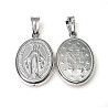 Colgante de la Virgen Milagrosa en Plata de Ley 925mls