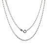 Cadena 45cm Rolo en Plata de Ley 925mls