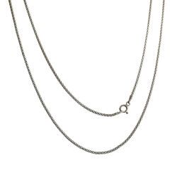 Cadena 40cm Coreana en Plata de Ley 925mls