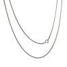 Cadena 45cm Coreana en Plata de Ley 925mls