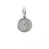 Colgante Medalla de San Cristóbal en Plata de Ley 925mls