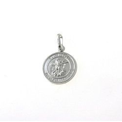 Colgante de San Miguel en Plata de Ley 925mls