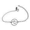 Pulsera Ola en Plata de Ley 925