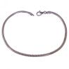 Pulsera Cola de Topo en Plata de Ley 925