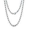 Cadena 60cm Rolo en Plata de Ley 925mls