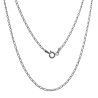 Cadena 50cm Bilbao en Plata de Ley 925mls