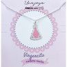 Gargantilla de la Virgen del Rocío Esmaltada en Plata de Ley 925mls