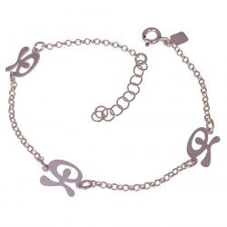 Pulsera Indalo Bailón Triple en Plata de Ley 925mls