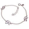 Pulsera Indalo Bailón Triple en Plata de Ley 925mls